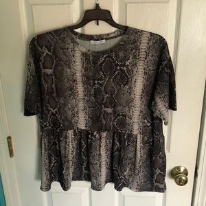 Zara Snake Skin design